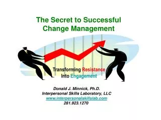 The Secret to Successful Change Management