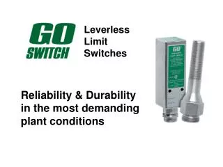 Leverless Limit Switches