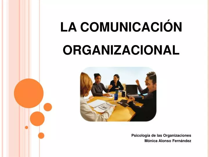 la comunicaci n organizacional