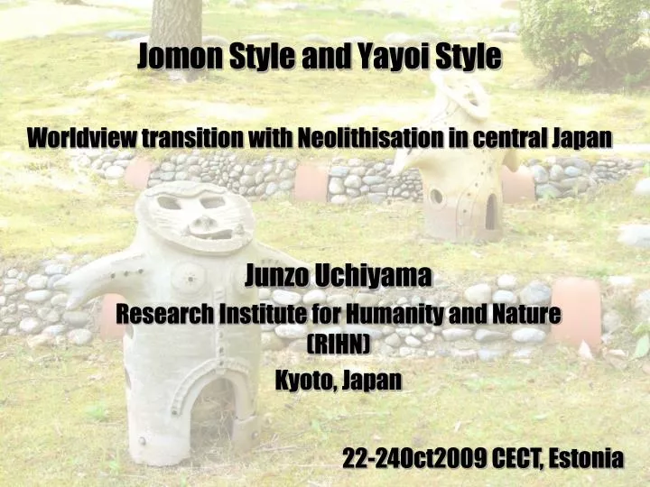 jomon style and yayoi style worldview transition with neolithisation in central japan