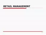 PPT - RETAIL MANAGEMENT PowerPoint Presentation, free download - ID:1178418
