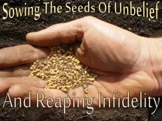 Sowing The Seeds Of Unbelief