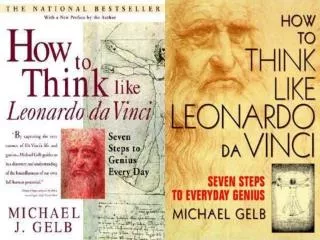 Leonardo da Vinci 1452 - 1519