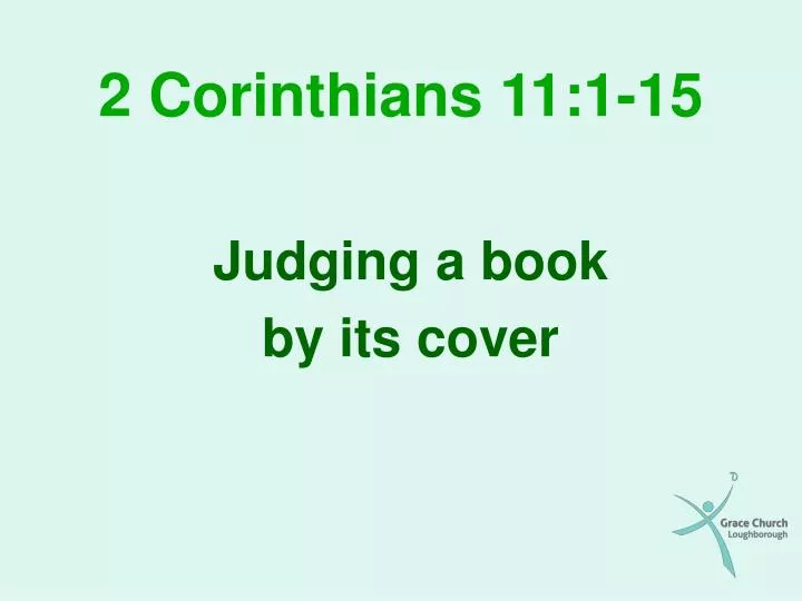 2 corinthians 11 1 15
