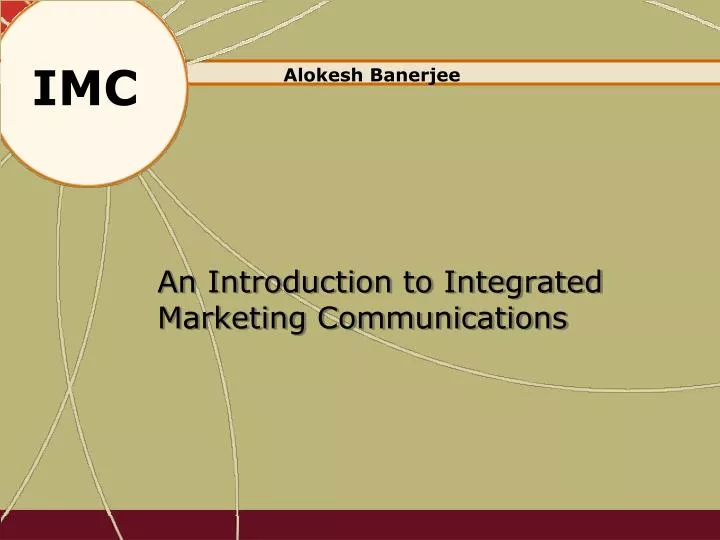 an introduction to integrated marketing communications