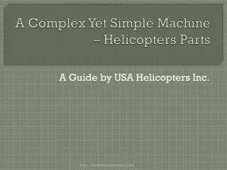 helicopters parts