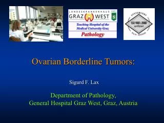 Ovarian Borderline Tumors: