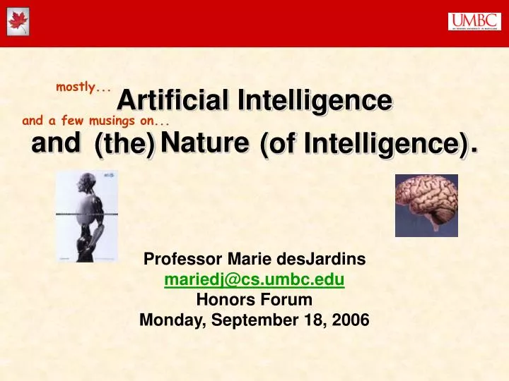 artificial intelligence and nature