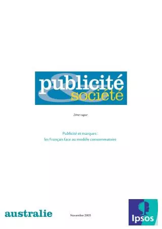 2 me vague publicit et marques les fran ais face au mod le consommatoire