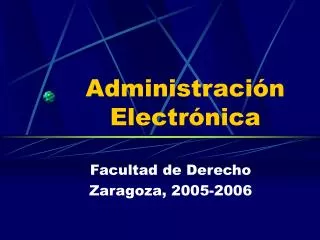 administraci n electr nica