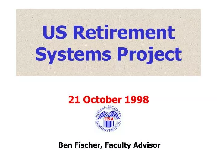 us retirement systems project