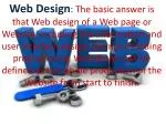 web designing - slide 1