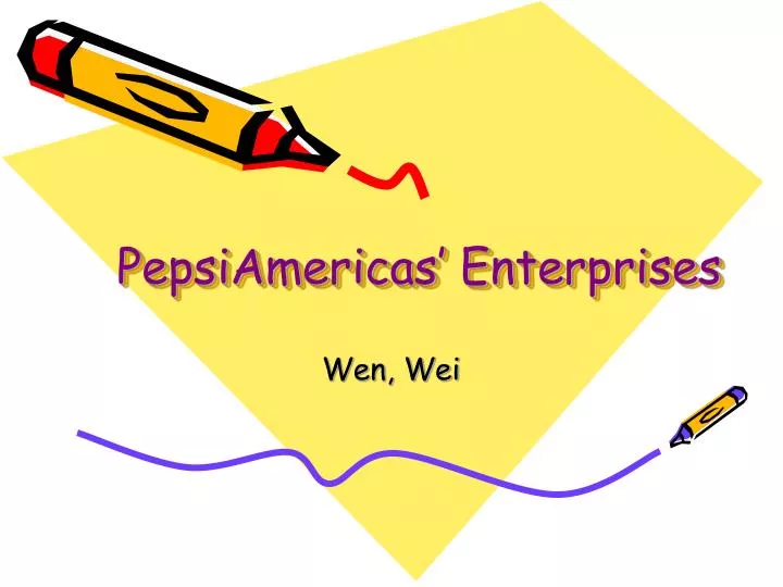 pepsiamericas enterprises