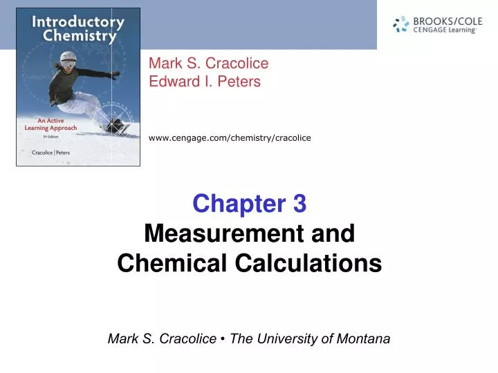 chapter 3 measurement and chemical calculations
