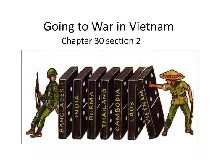 going to war in vietnam