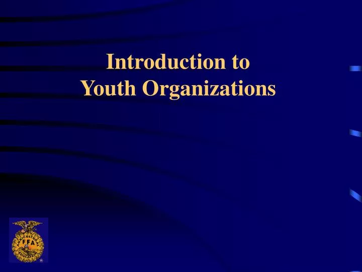 introduction to youth organizations