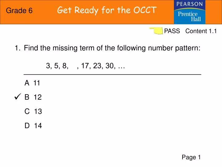 find the missing term of the following number pattern 3 5 8 17 23 30