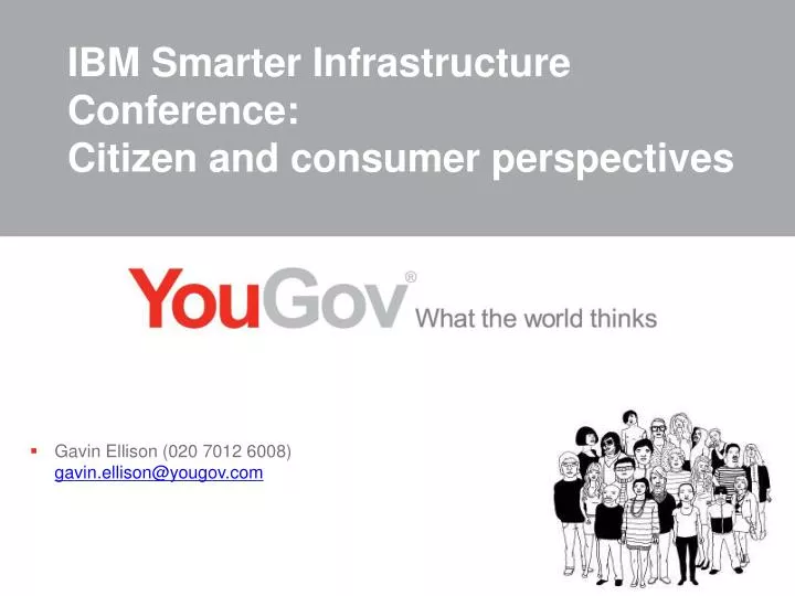 ibm smarter infrastructure conference citizen and consumer perspectives