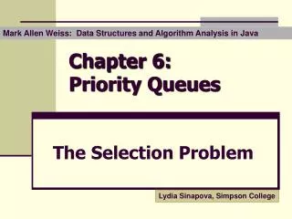 chapter 6 priority queues