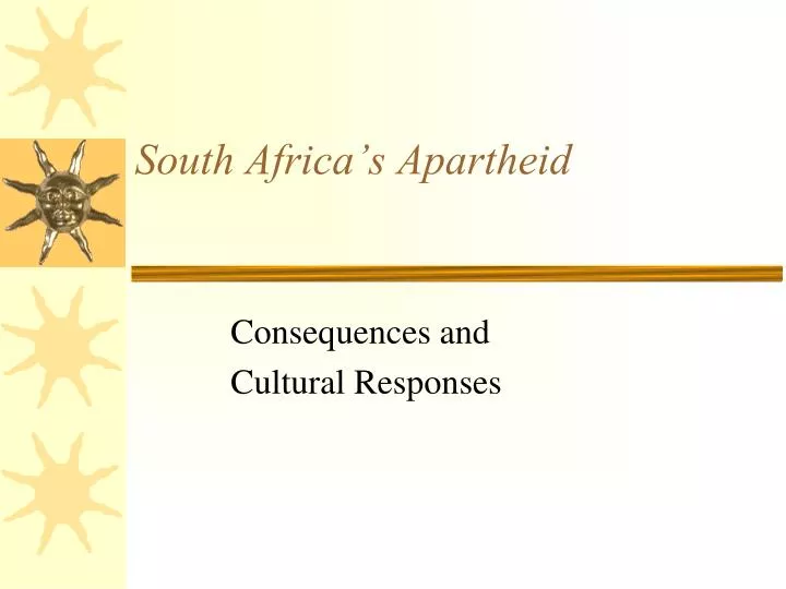 south africa s apartheid