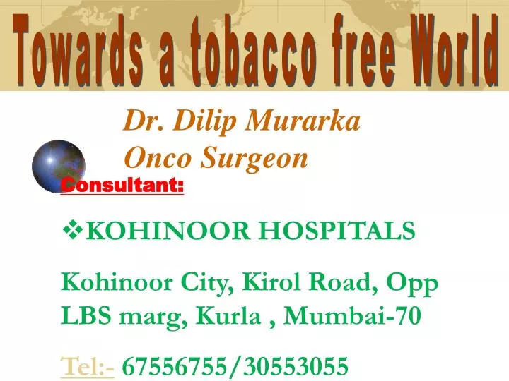 dr dilip murarka onco surgeon