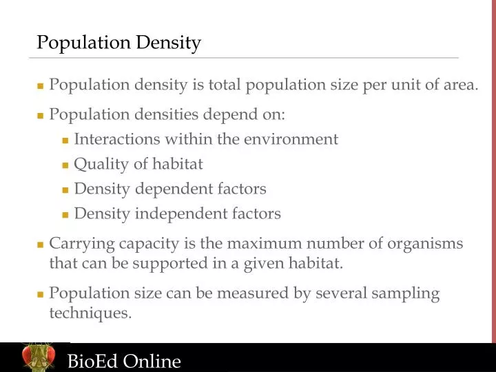 PPT Population Density PowerPoint Presentation Free Download ID   Population Density N 