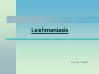 leishmaniasis