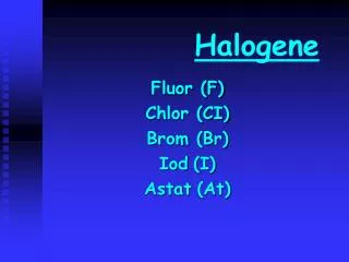 Halogene