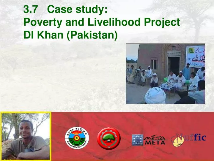 3 7 case study poverty and livelihood project di khan pakistan