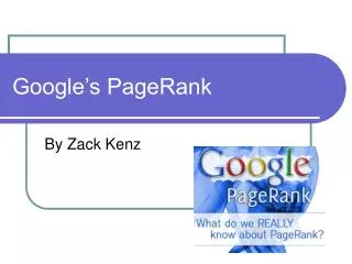 Google’s PageRank
