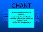 CHANT - slide 1