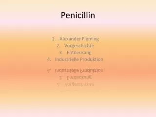 penicillin
