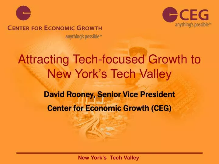 attracting tech focused growth to new york s tech valley