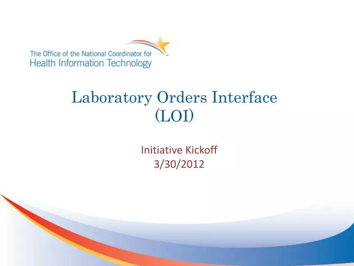 laboratory orders interface loi