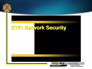SYP: Network Security