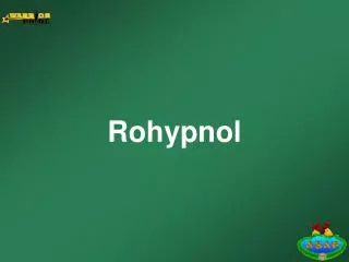 Rohypnol