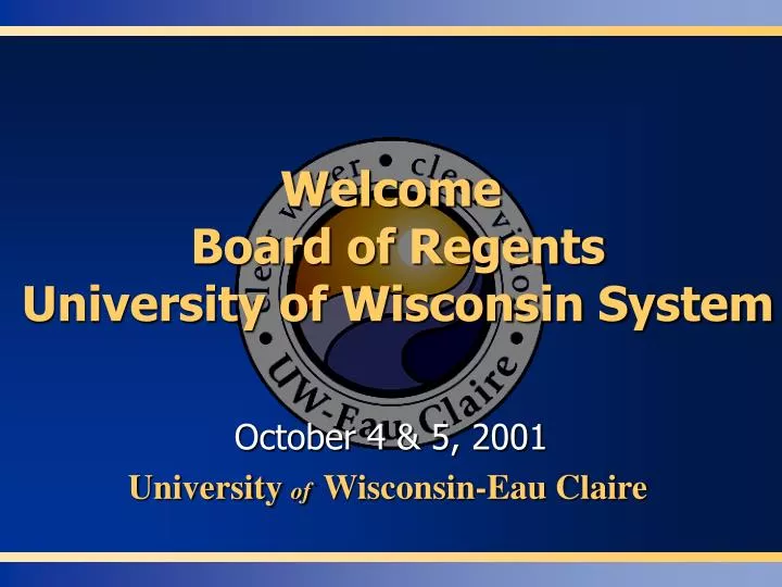 welcome board of regents university of wisconsin system