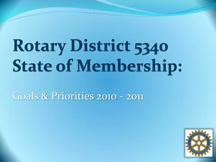 rotary district 5340 state of membership