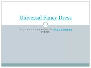 mens fancy dress costumes from universal fancy dress