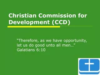 Christian Commission for Development (CCD)