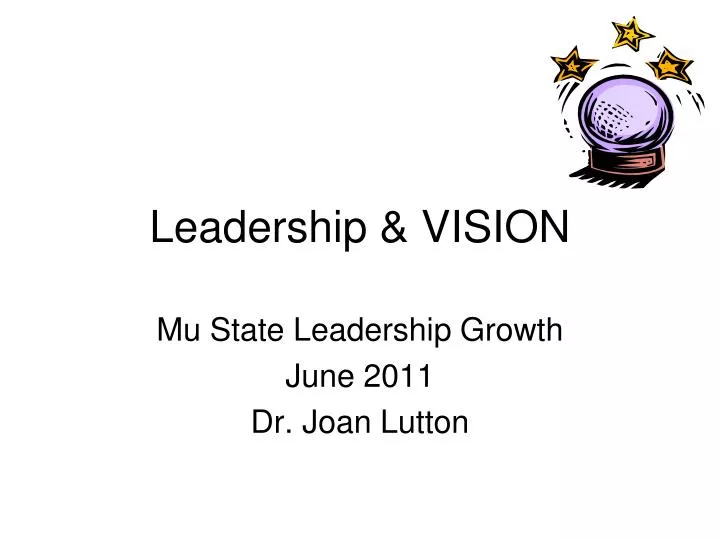 leadership vision