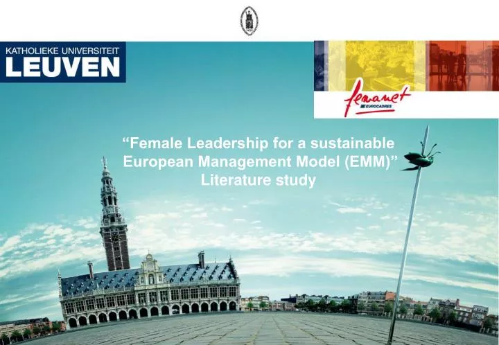 female leadership for a sustainable european management model emm literature study