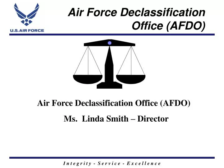 air force declassification office afdo