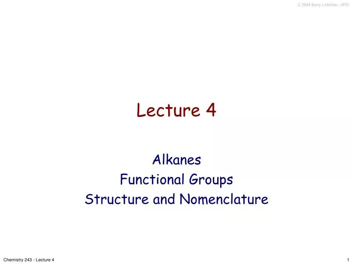 lecture 4