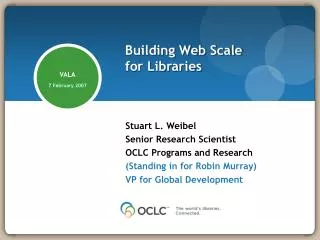 Building Web Scale for Libraries