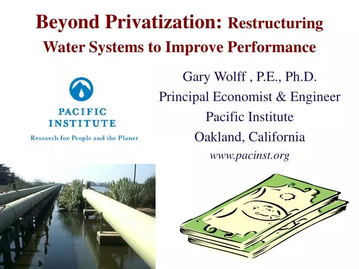 beyond privatization restructuring water systems to improve performance