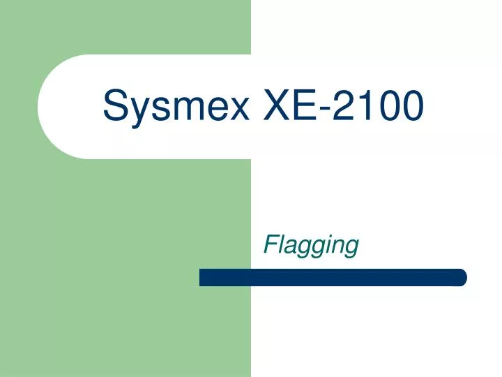 sysmex xe 2100