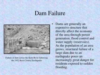 Dam Failure