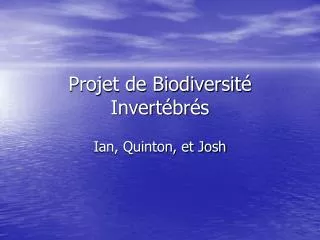 projet de biodiversit invert br s