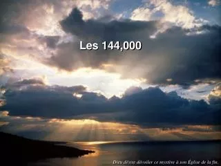 les 144 000
